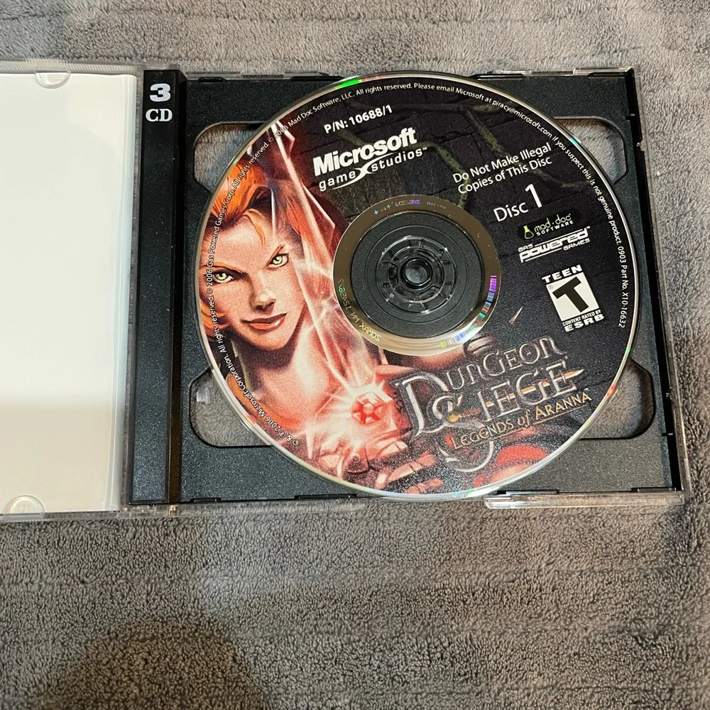 Microsoft Dungeon Siege: Legends of Aranna - Black and Yellow